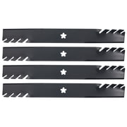 USA Mower Blades  4 Mulching Blades AYP  127843 134149 138498 138971 42" Deck