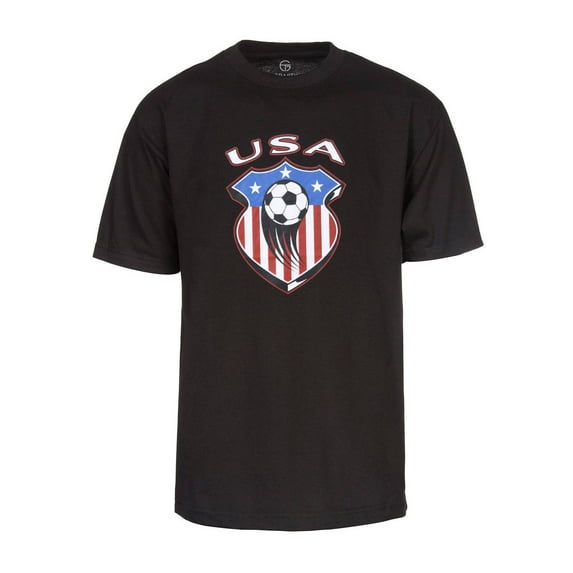 USA National Soccer Team Black T-Shirt - X-Large