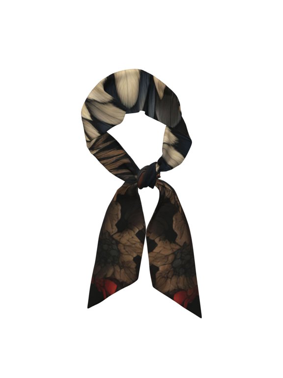 USA Navy Eagle American Flag United States Art Satin Scarf Silky Neck Hair Scarf Shawl Wrap, Headband Handbag Accessory