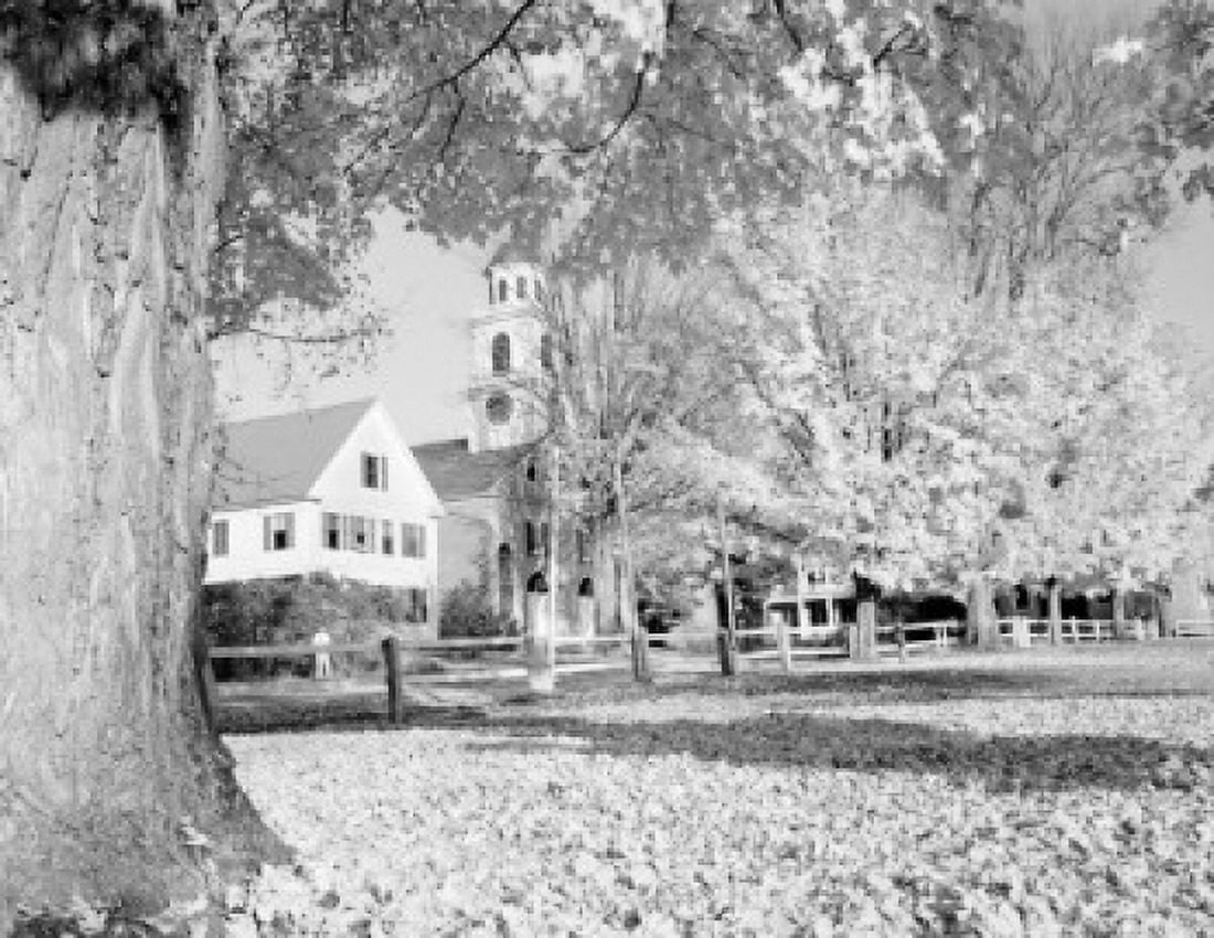 USA New Hampshire Haverhill village Common Canvas Art - (18 x 24)