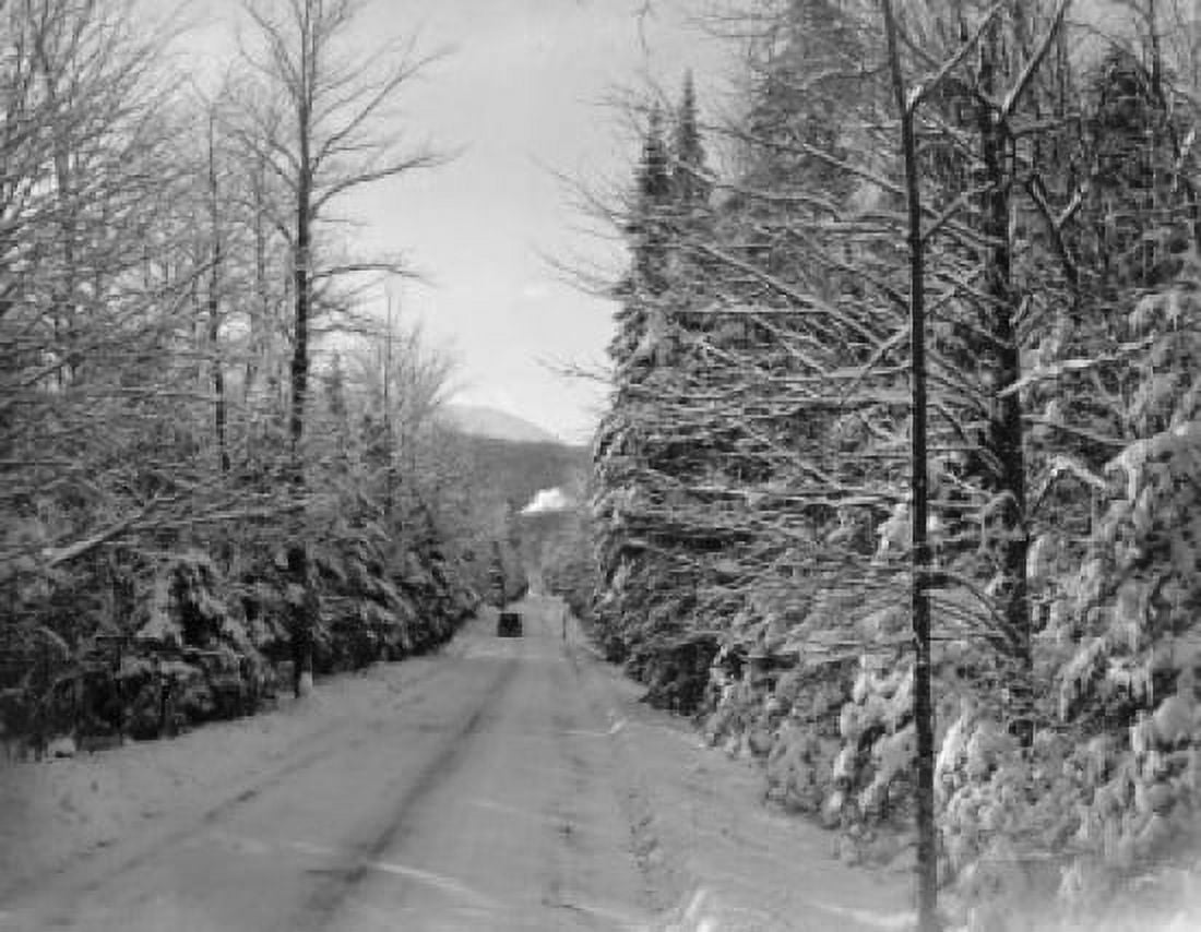 USA New Hampshire White Mountains Highway 3 near Franconia Notch Canvas Art - (24 x 36)