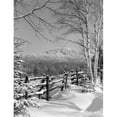 thumbnail image 1 of USA New Hampshire Winter Landscape Poster Print - 18 x 24 in., 1 of 1