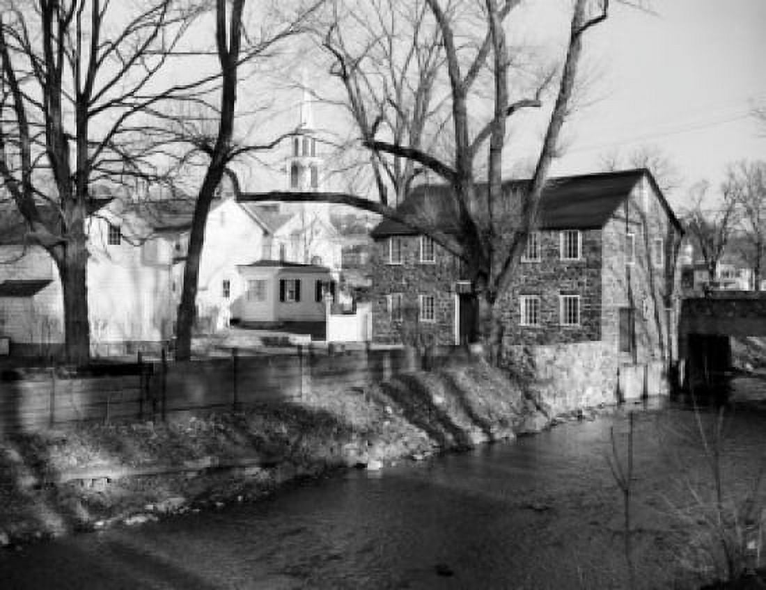 USA New Jersey Gladstone Townscape Canvas Art - (18 x 24)
