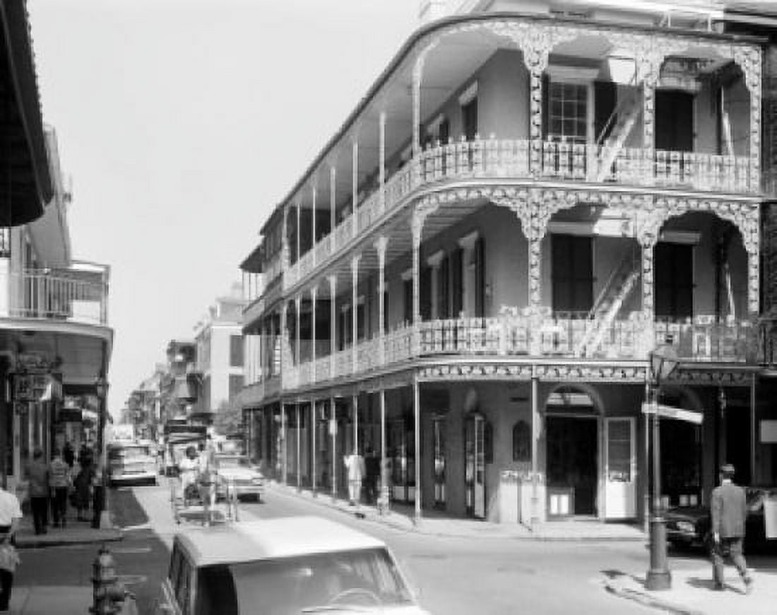 USA New Orleans Royal street Canvas Art - (18 x 24)