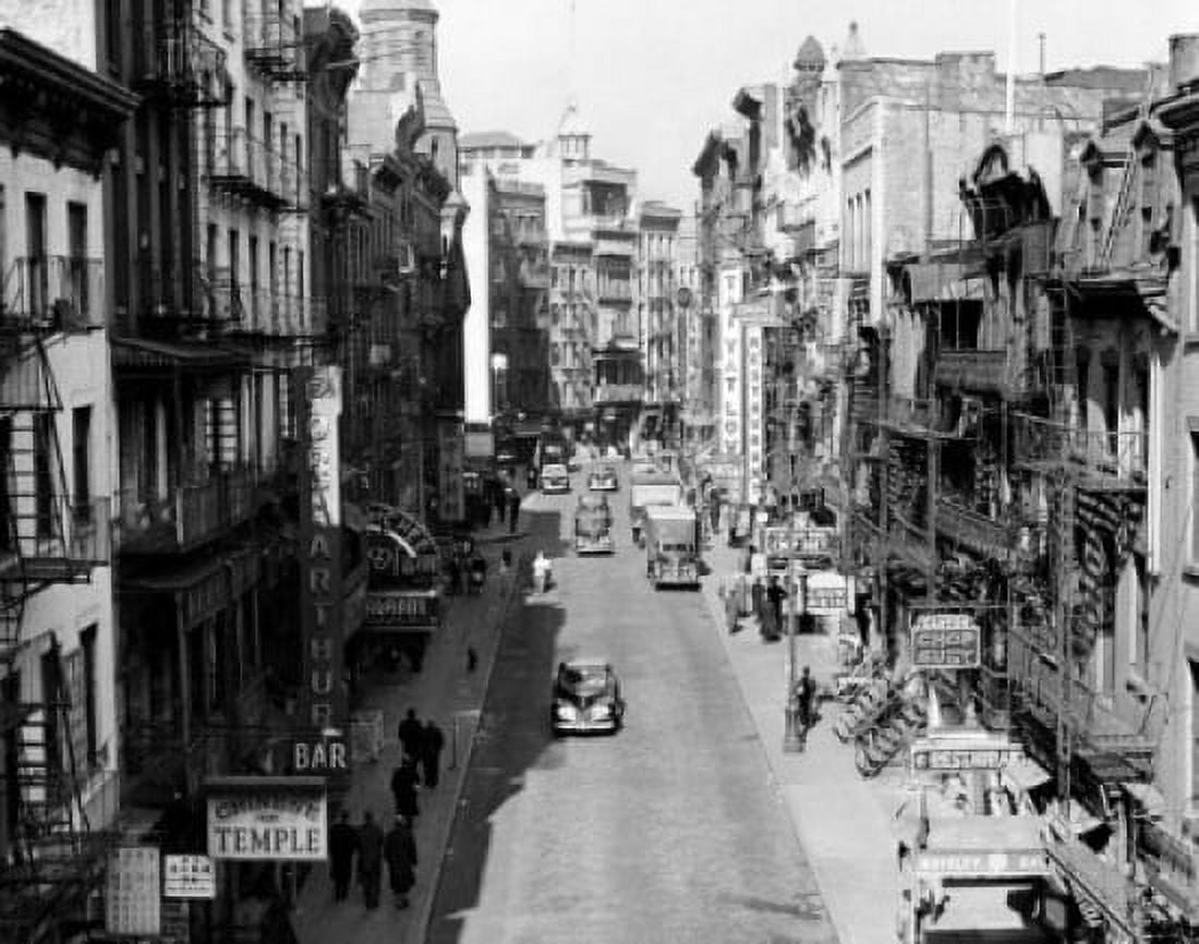 USA New York City Chinatown History Canvas Art - (24 x 36)