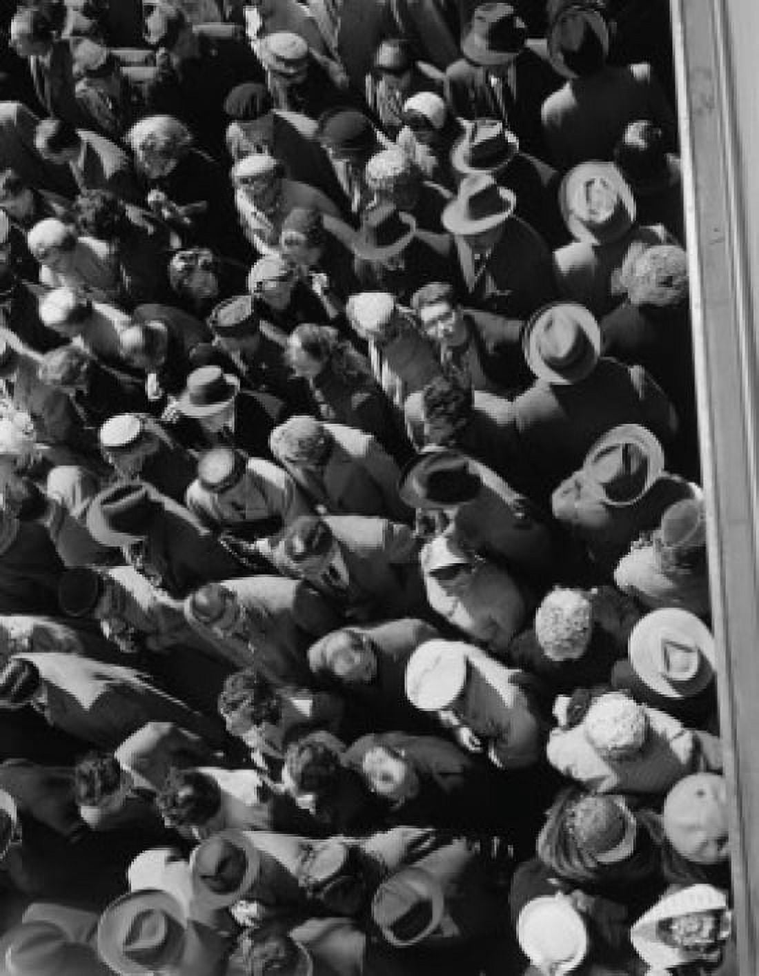 USA New York City Easter Parade on Fifth Avenue Canvas Art - (24 x 36)
