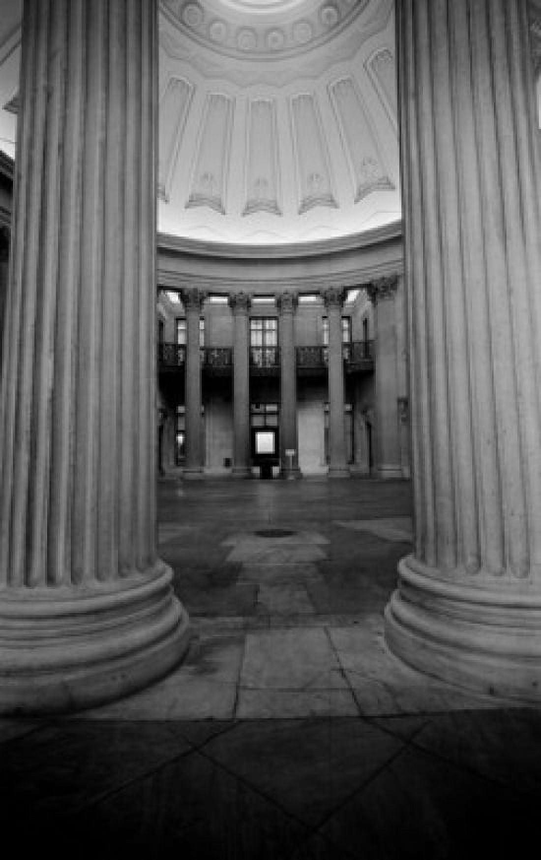 USA New York City Federal Hall National Memorial on site of old Federal Hall first capitol of the United States Canvas Art - (18 x 24)
