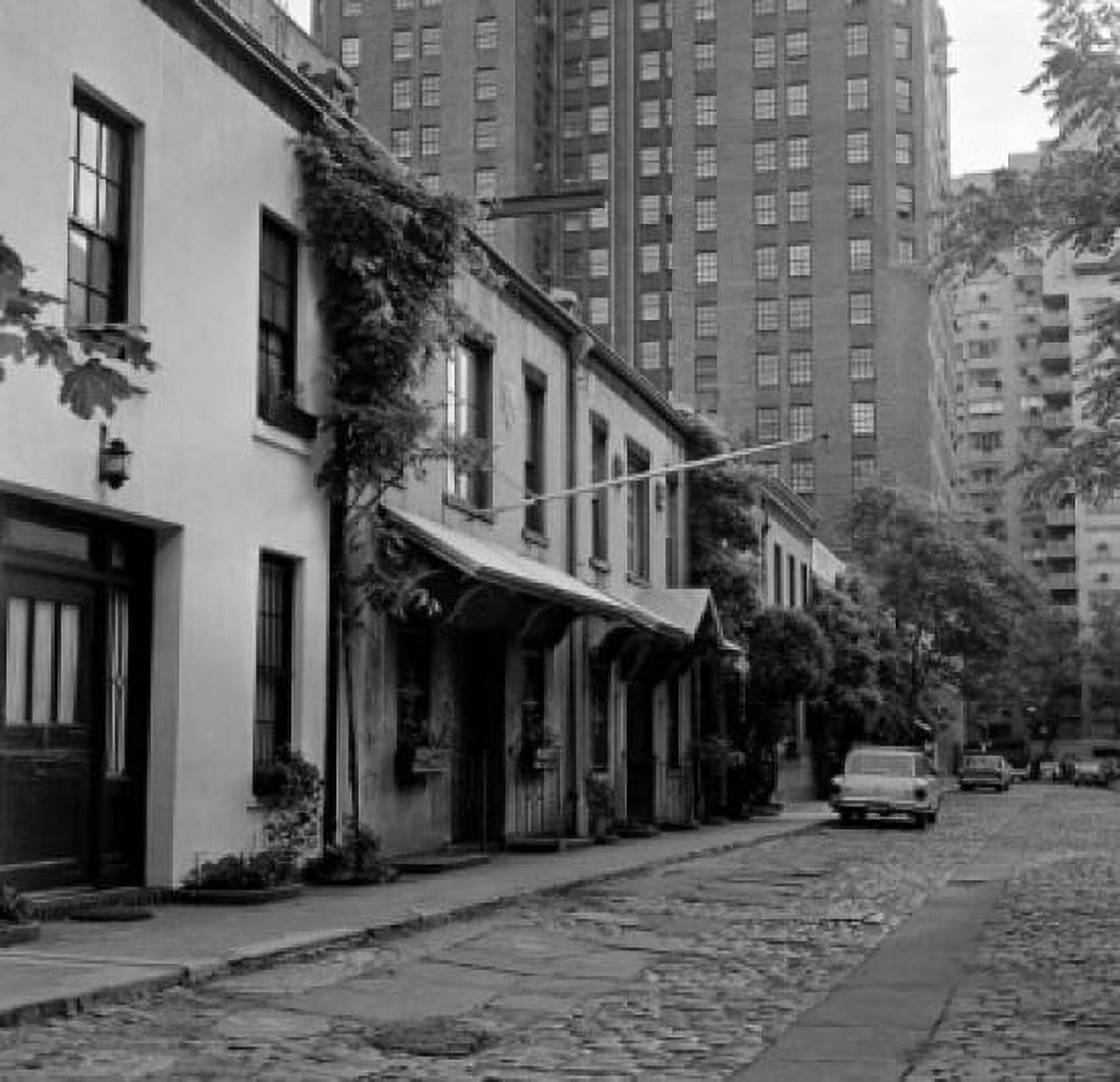 USA New York City Greenwich Village MacDougal Alley Canvas Art - (24 x 36)