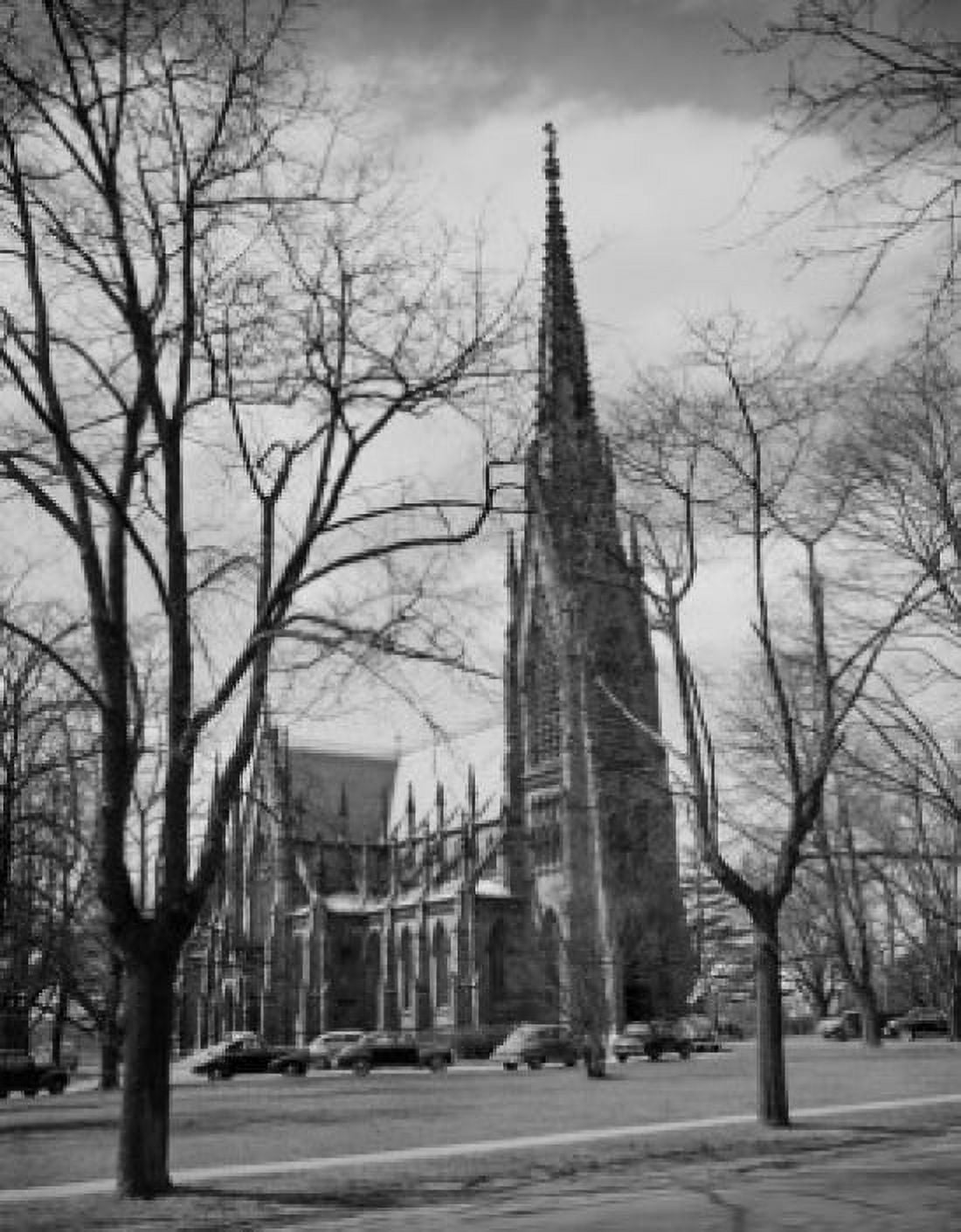USA New York City Long Island Garden City Cathedral Canvas Art -  (24 x 36)