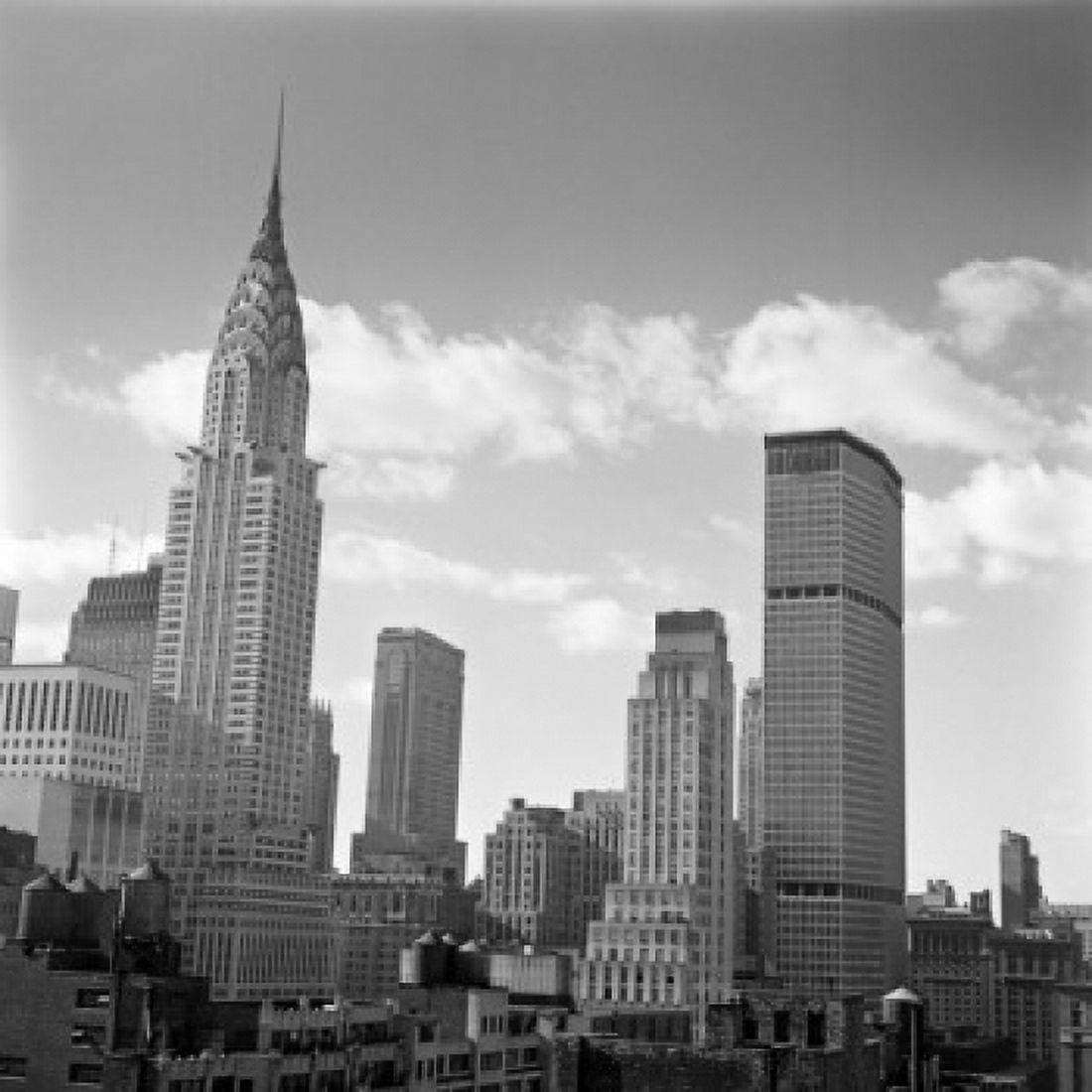 USA New York City Manhattan skyline Canvas Art - (18 x 24)