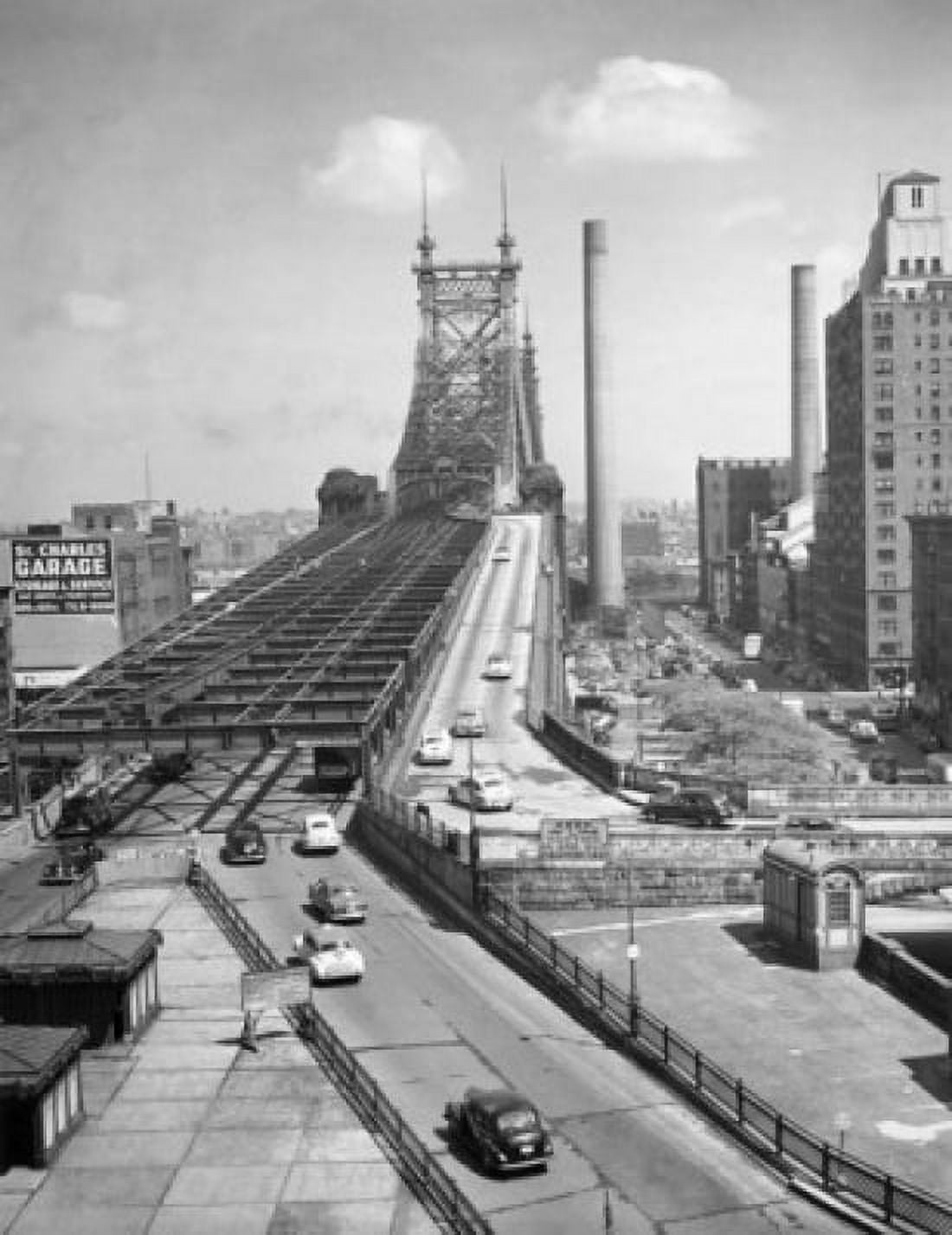 USA New York City Queensboro Bridge Canvas Art - (24 x 36)
