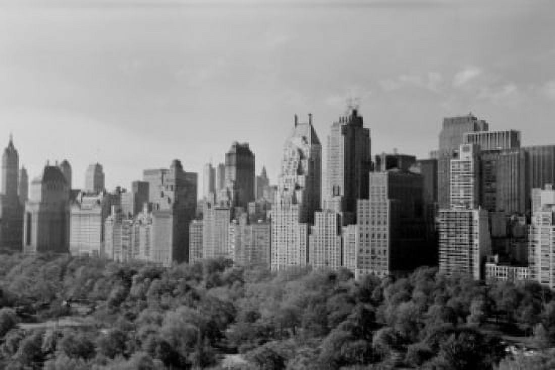 USA New York City Skyline of 59th Street Central Park South Canvas Art - (18 x 24)