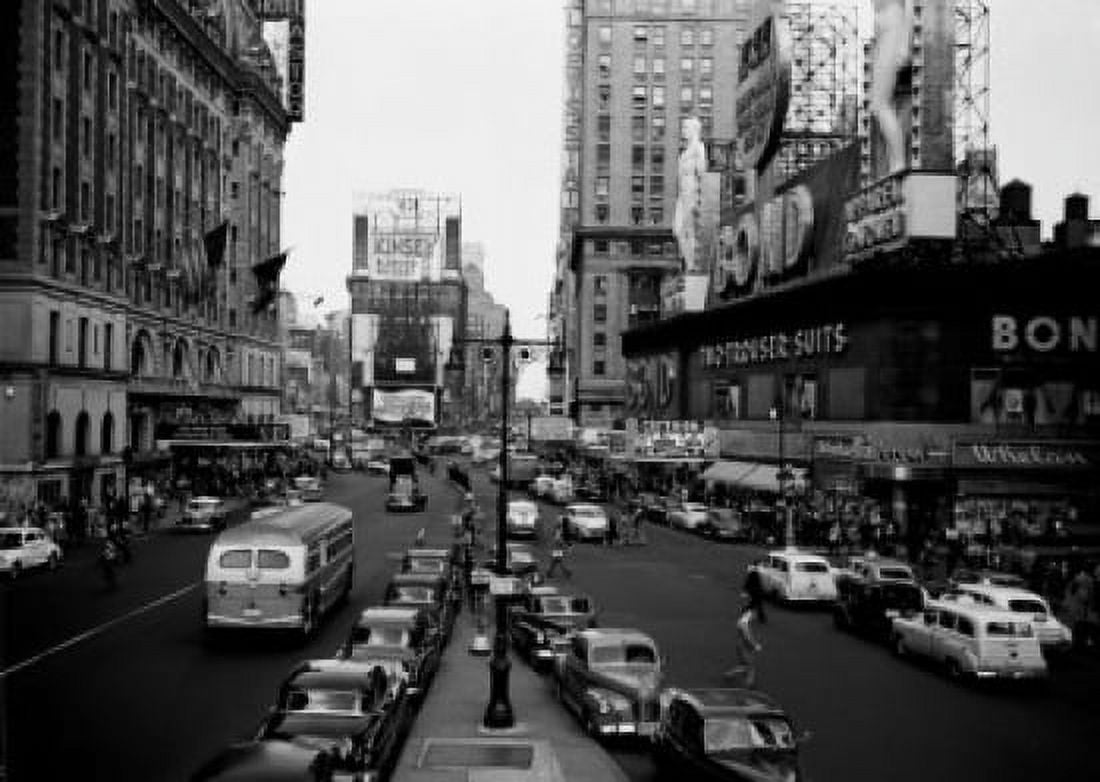 USA New York City Times Square during day Canvas Art - (24 x 36)