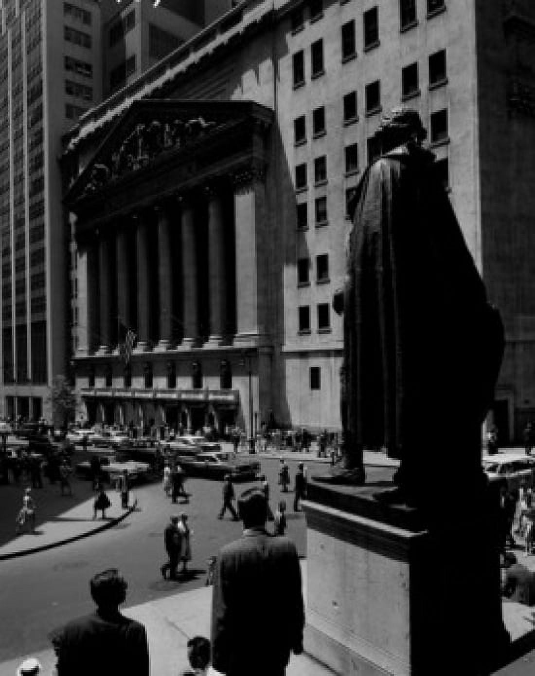 USA New York City Wall Street New York Stock Exchange Canvas Art - (24 x 36)