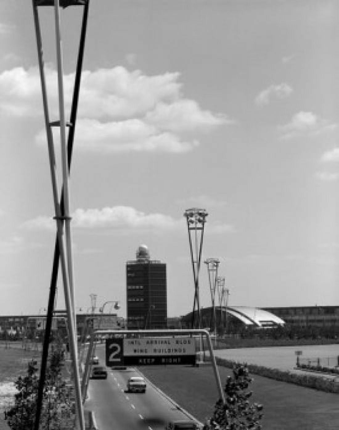 USA New York International Airport buildings Canvas Art - (18 x 24)