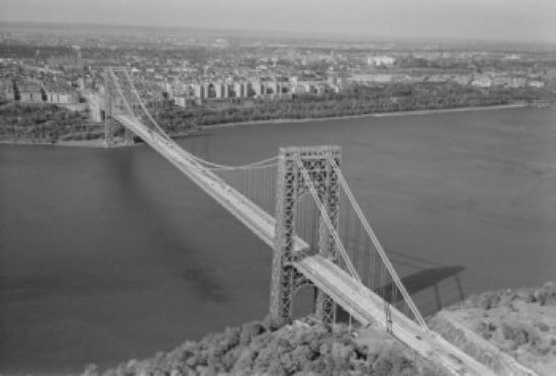USA New York New York City Bridge over East River Canvas Art - (24 x 36)