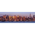 thumbnail image 1 of USA  New York  New York City  West Side  Skyscrapers in a city during dusk Poster Print by  - 36 x 12, 1 of 1