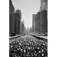 thumbnail image 1 of USA New York State New York City 56th Street & Park Avenue Tulips in Center Strip Poster Print - 18 x 24 in., 1 of 1