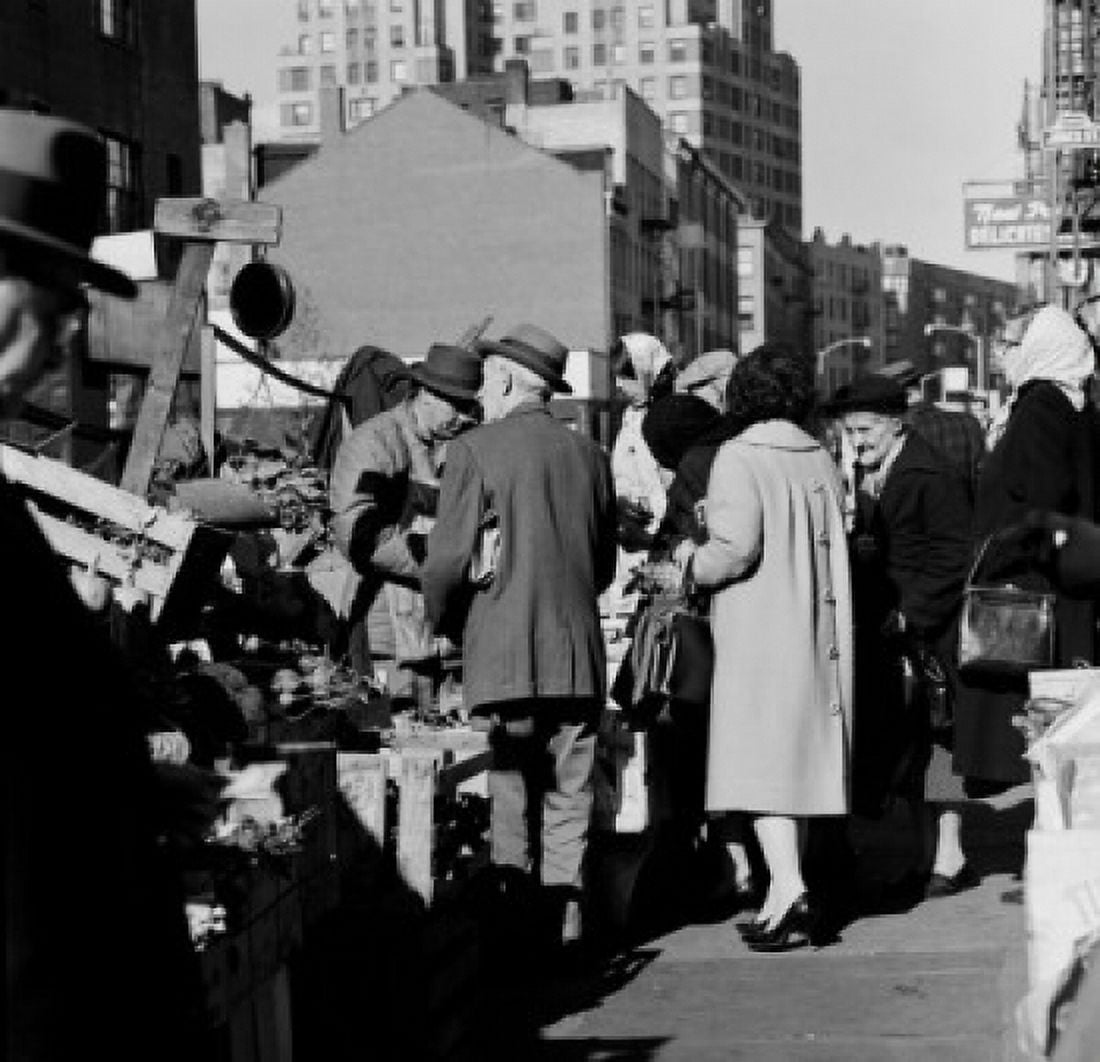 USA New York State New York City Bleeker Street market Canvas Art - (18 x 24)