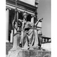 thumbnail image 1 of USA New York State New York City Columbia University Sculpture of Alma Mater by Daniel Chester French Print - 18 x 24 in., 1 of 1