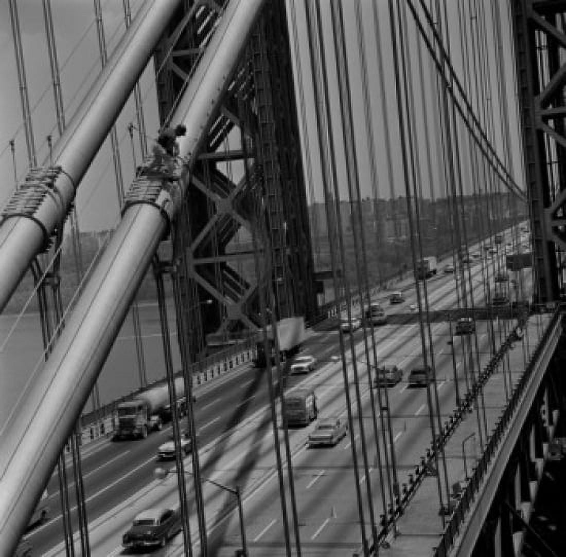 USA New York State New York City George Washington Bridge Canvas Art - (18 x 24)
