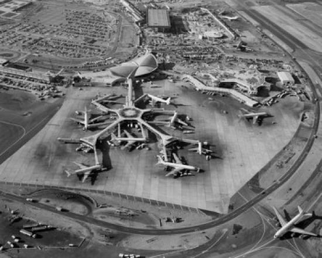 USA New York State New York City Kennedy airport Canvas Art - (24 x 36)