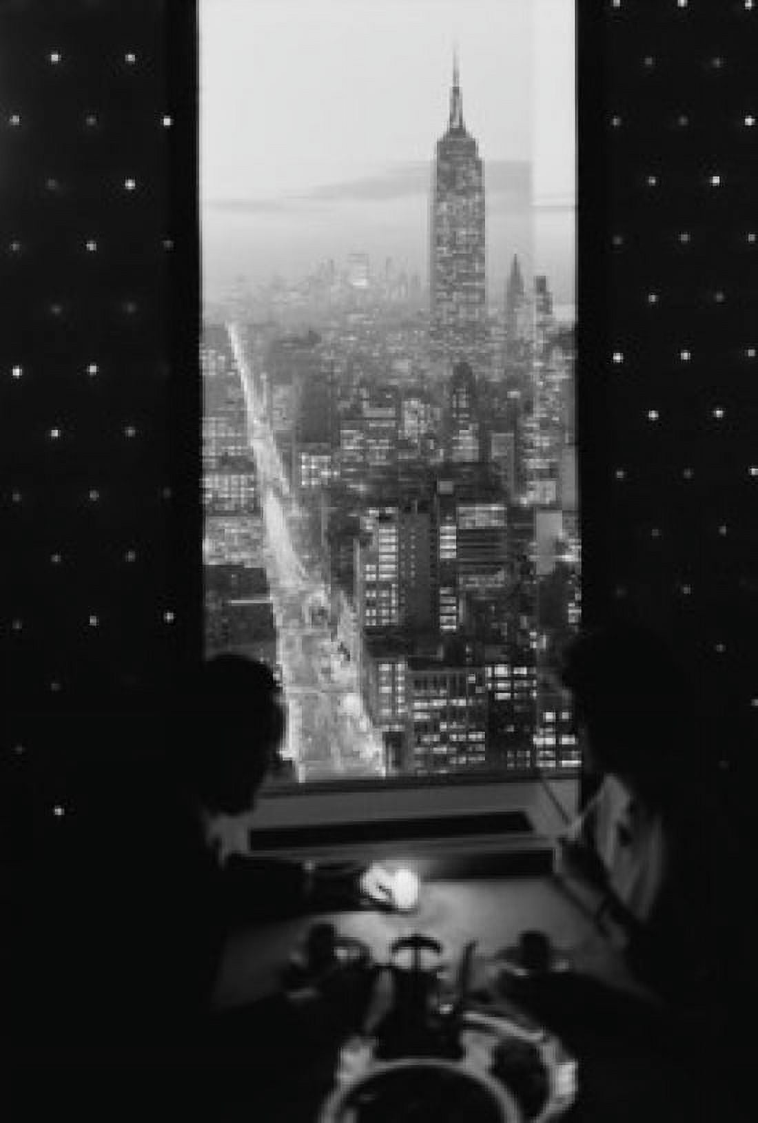 USA New York State New York City Lower Manhattan night view Canvas Art - (18 x 24)