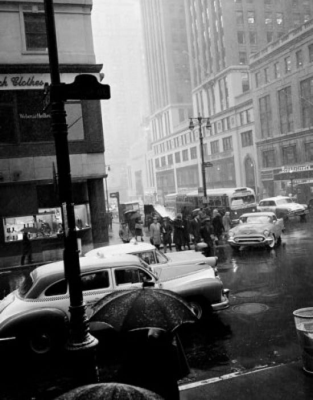 USA New York State New York City Madison Avenue at 42nd Street Canvas Art - (24 x 36)