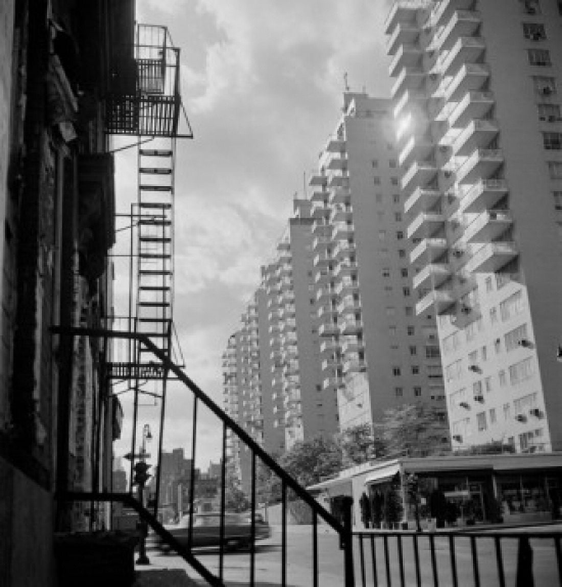 USA New York State New York City Modern apartments Canvas Art -  (24 x 36)