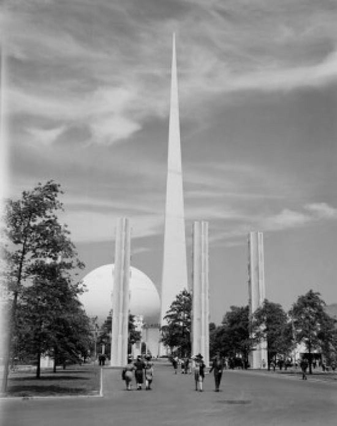 USA New York State New York City New York Worlds Fair at Flushing Meadow Park 1939 Canvas Art - (24 x 36)