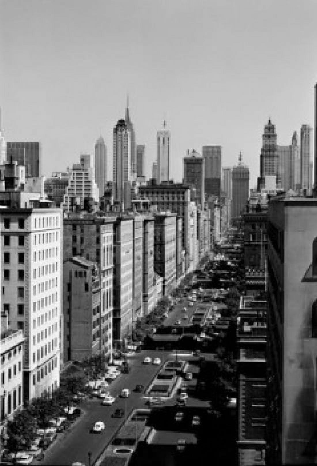 USA New York State New York City Park Avenue toward Grand Central area Canvas Art - (18 x 24)