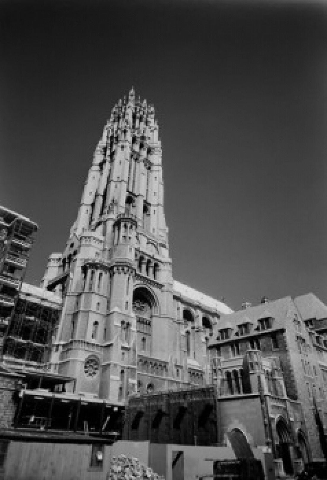 USA New York State New York City Riverside Church low angle view Canvas Art - (24 x 36)