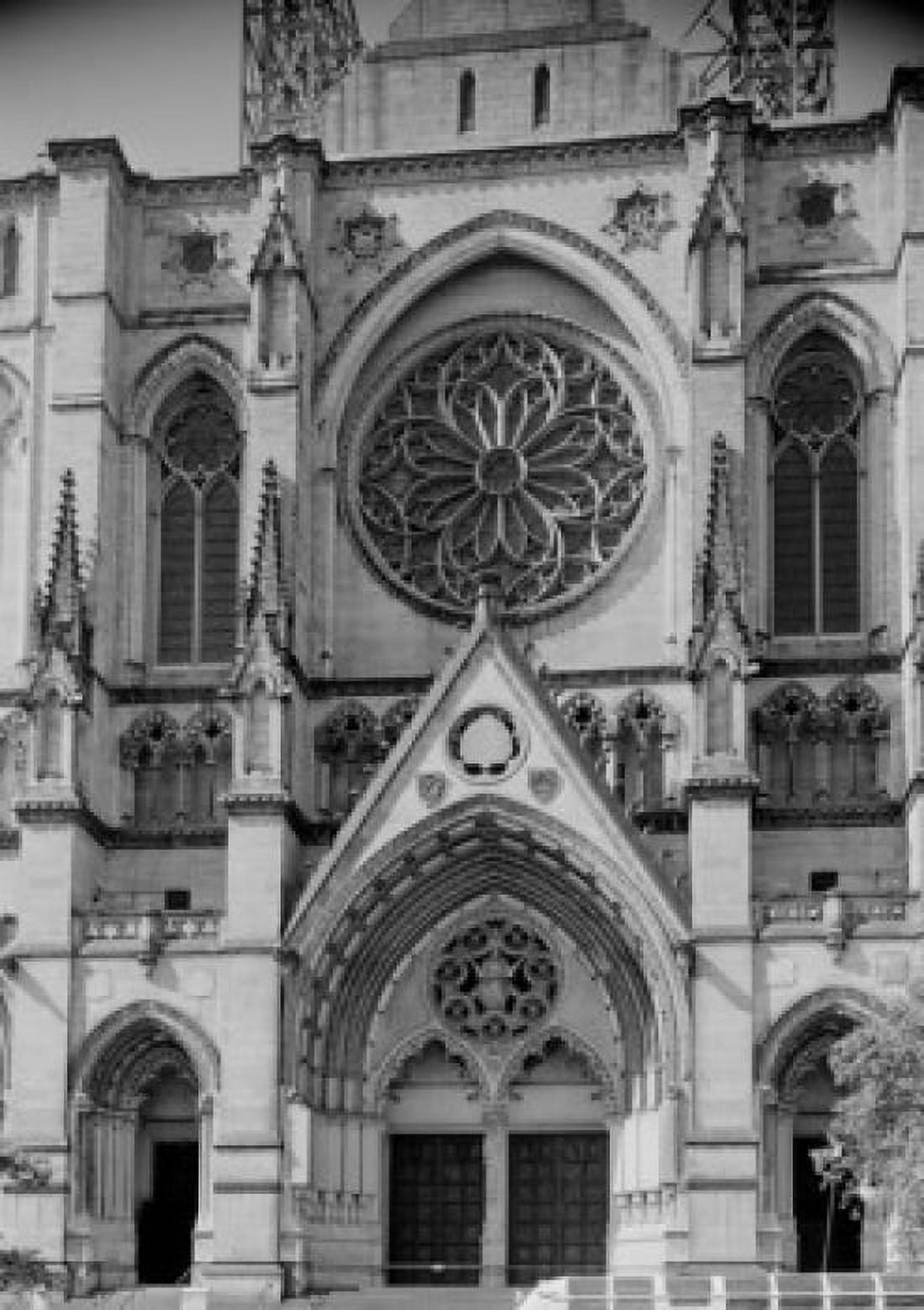 USA New York State New York City St John Devie Cathedral Canvas Art -  (24 x 36)
