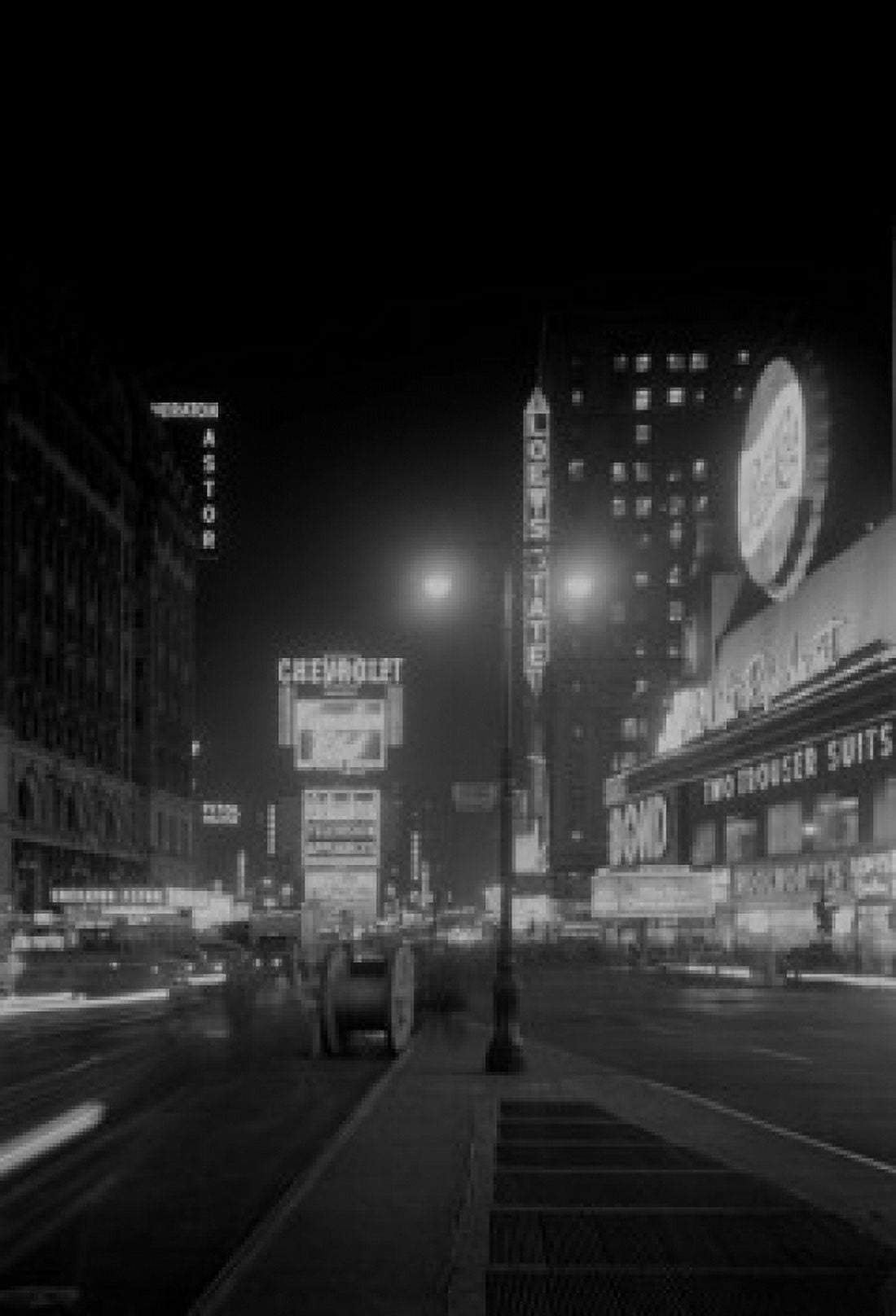 USA New York State New York City Times Square at night Canvas Art - (24 x 36)