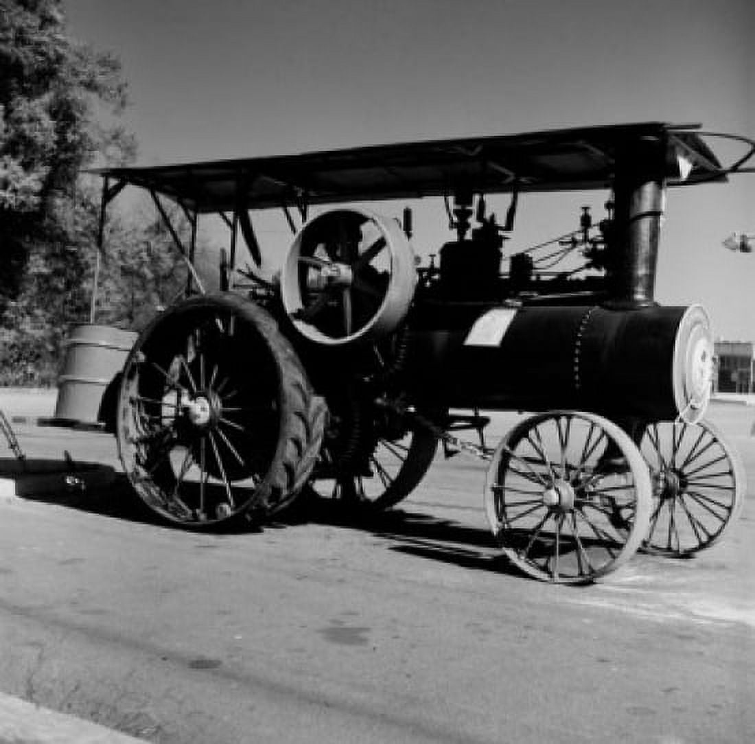 USA New York State New York City Twelve HP steam tractor built around 1910 by M Rumley Company Canvas Art - (18 x 24)