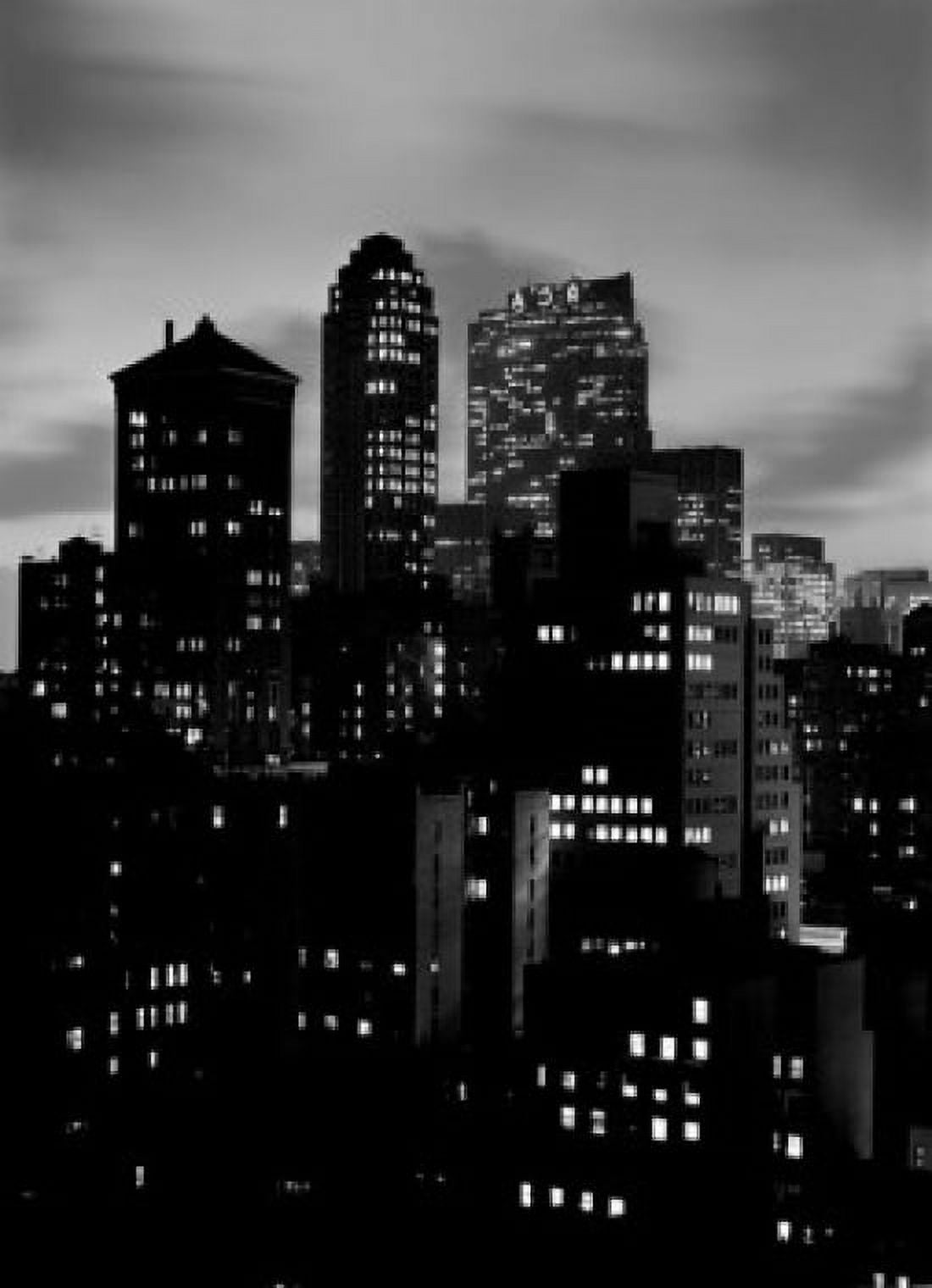 USA New York State New York City View looking Southwest toward the RCA Building and Fifth Avenue office buildings Canvas Art - (18 x 24)