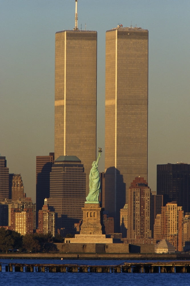 USA New York Statue of Liberty Canvas Art - Panoramic Images (36 x 12)