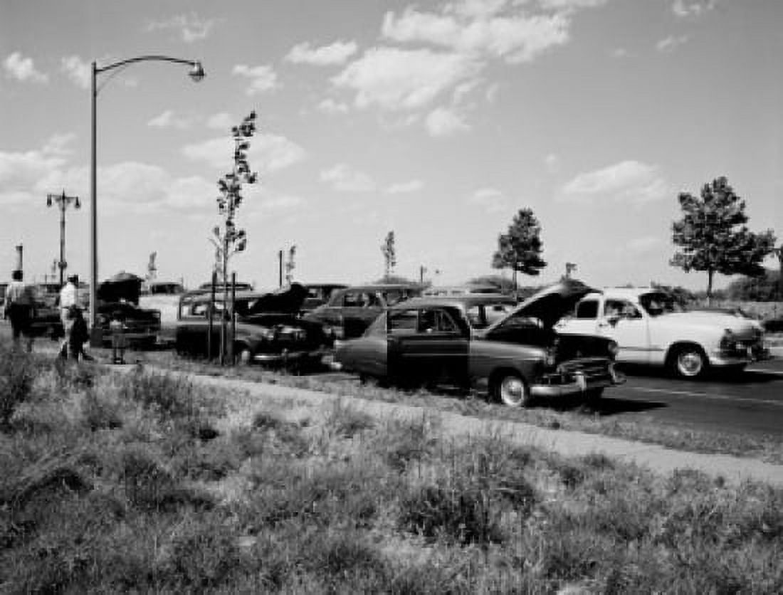 USA New York car traffic Canvas Art - (24 x 36)