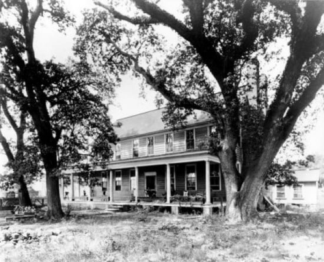 USA North Carolina Bath Palmer-Marsh House build in 1744 Canvas Art - (18 x 24)