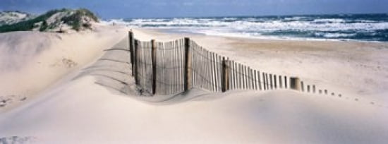 USA North Carolina Outer Banks Canvas Art - Panoramic Images (36 x 13)