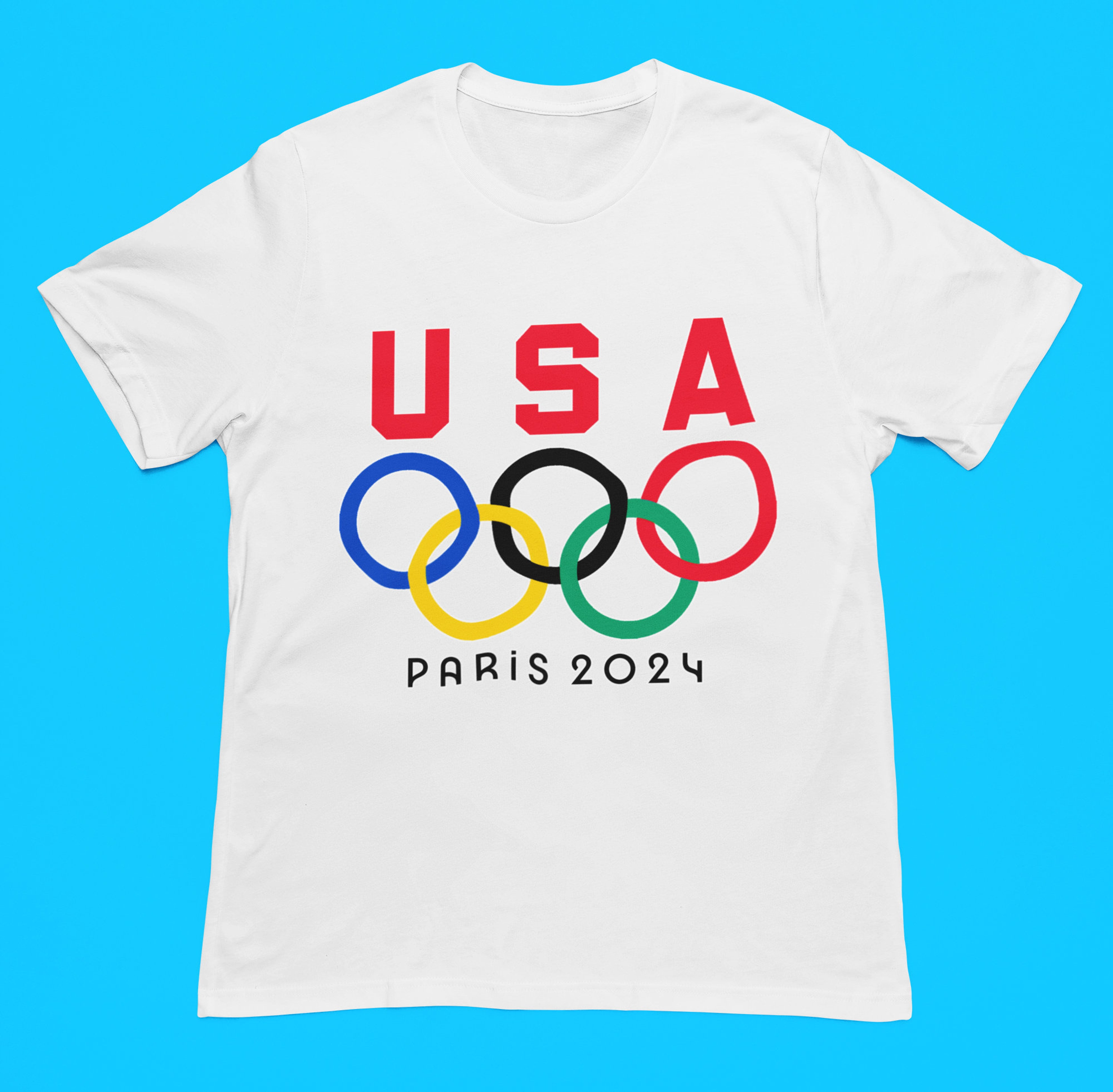 USA Olympics 2024 Paris United States America Men's Women's Premium T ...