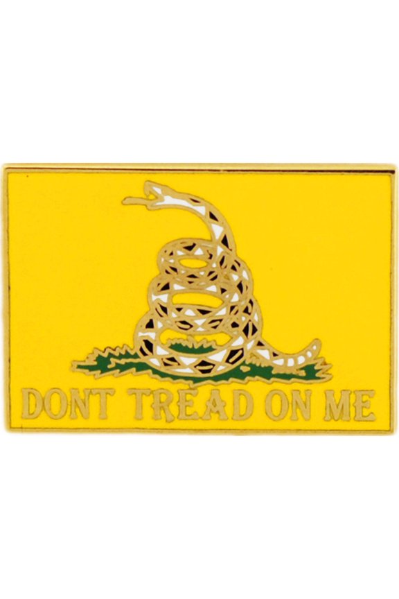 USA & PATRIOTIC, Don't Tread on me - Officially Licensed Originals, Expertly Designed Enamel Pin -1"