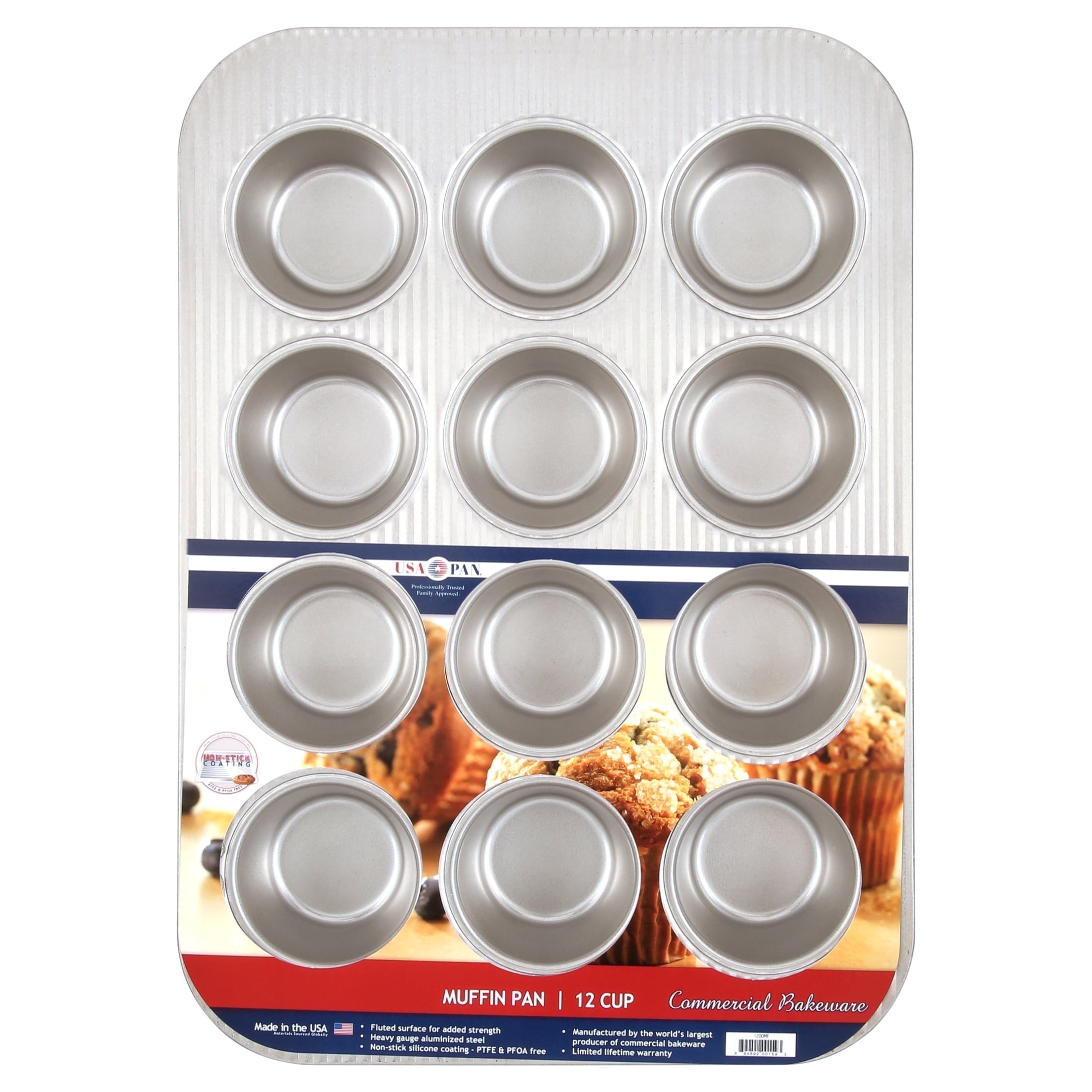 USA Pan Bakeware Muffin Pan and Cake Pan - Thumbnail 4