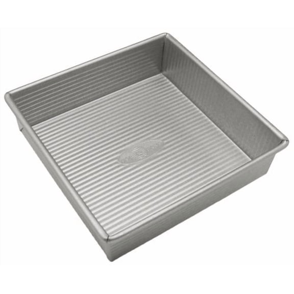 USA Pan Bakeware Nonstick 8 inch Square Cake Pan, Aluminized Steel