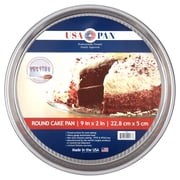 USA Pan Bakeware Nonstick Round Cake Pan, 9-Inch