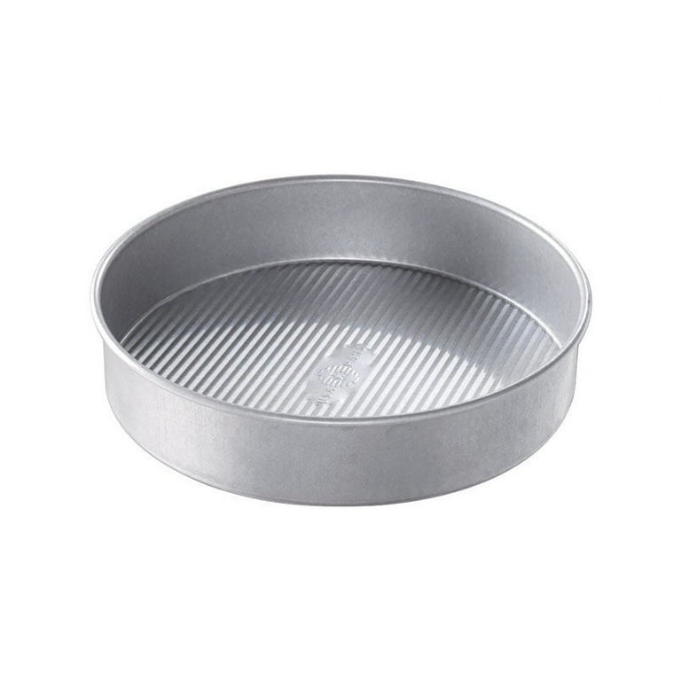  USA Pan Bakeware Round Cake Pan, 9 inch, Nonstick & Quick  Release Coating, 9-Inch,Aluminized Steel: Usa Pans Bakeware: Home & Kitchen