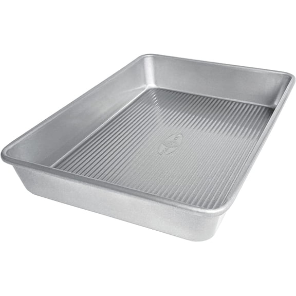 USA Pan Bakeware Seamless Nonstick Rectangular Cake Pan, 9 x 13 inch