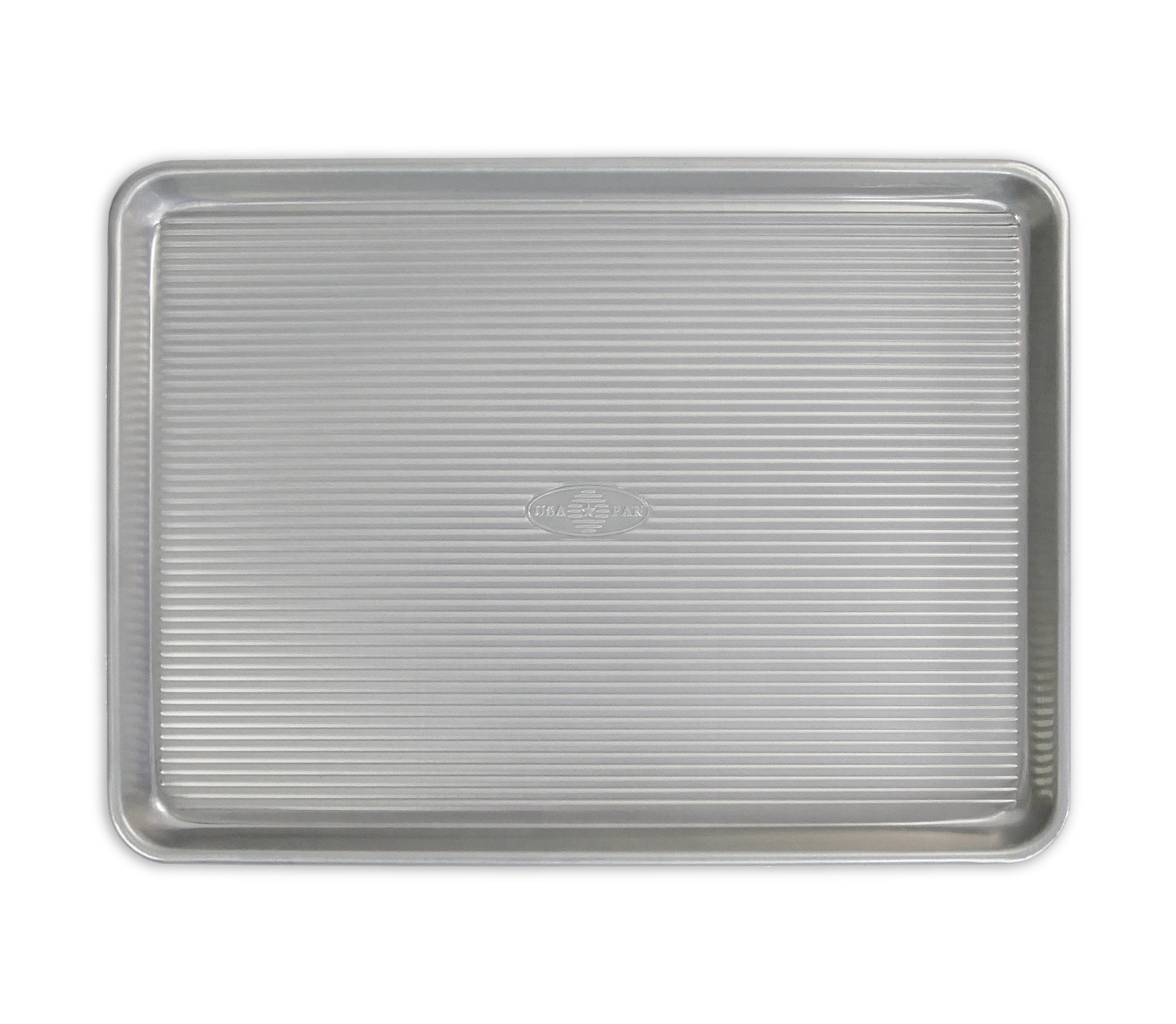 Heavy-Duty Nonstick Aluminum Half Sheet Pan with Reinforced Rim