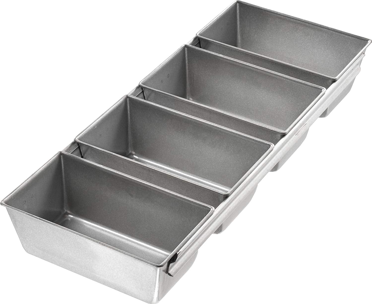 Mini Loaf Paper Baking Pan 25-Pack, 4 x 2 x 2 Inches
