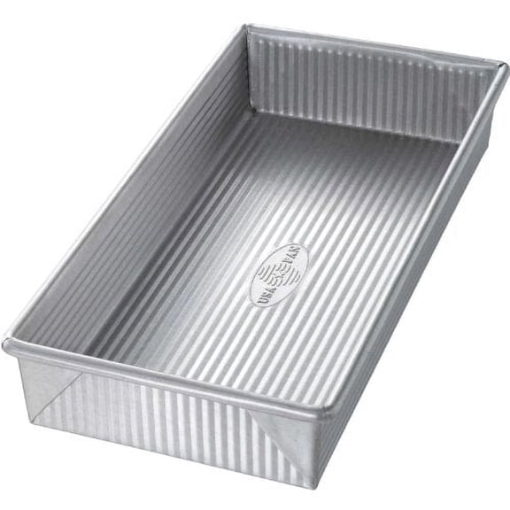 USA Pan Nonstick Biscotti Pan, Aluminized Steel, 12 x 5.5 x 2
